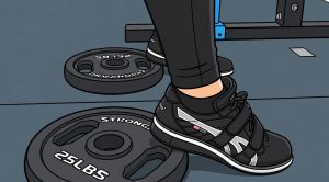 Squats with elevated heels