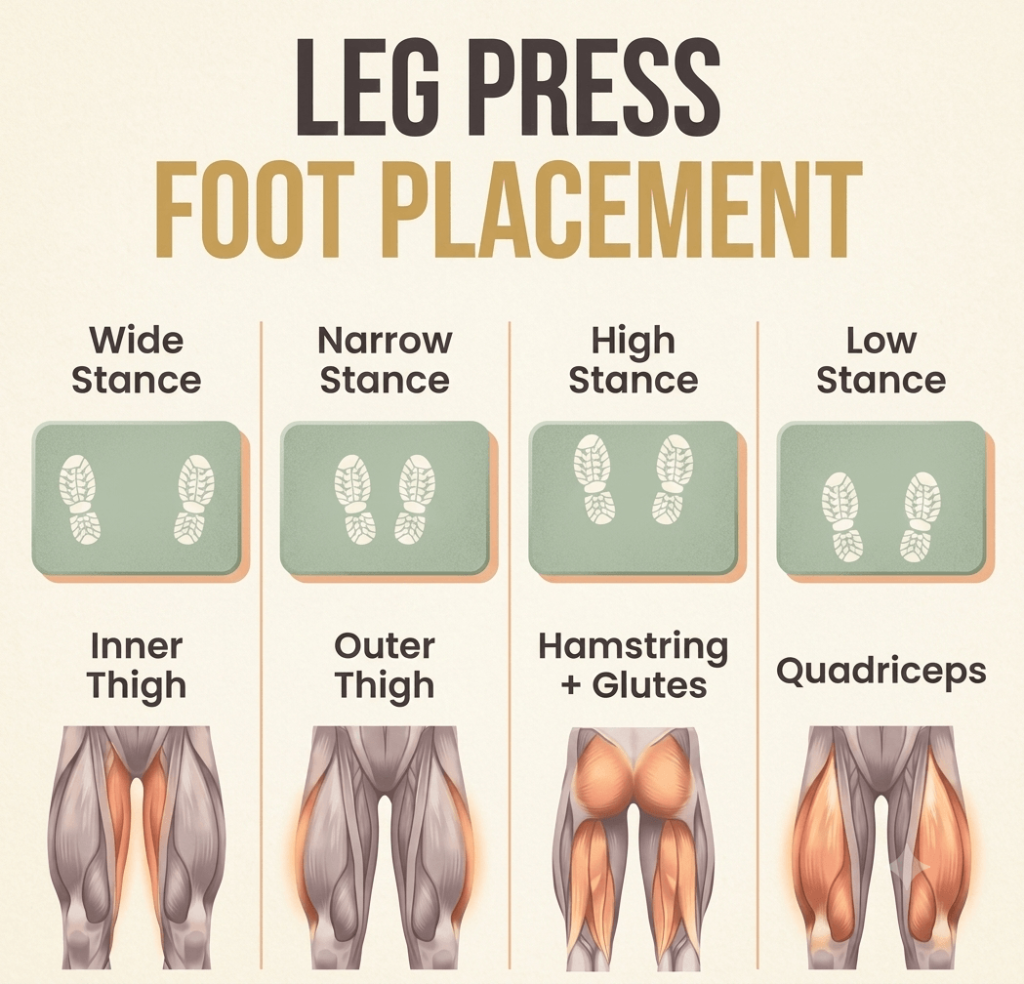leg press foot placement