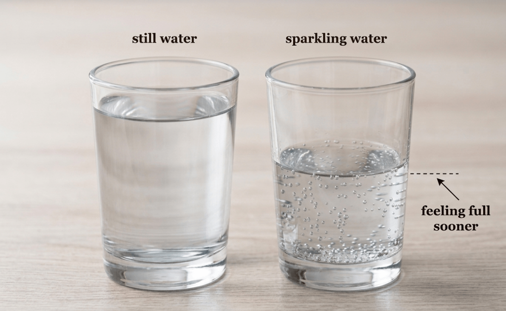 sparkling vs still water
