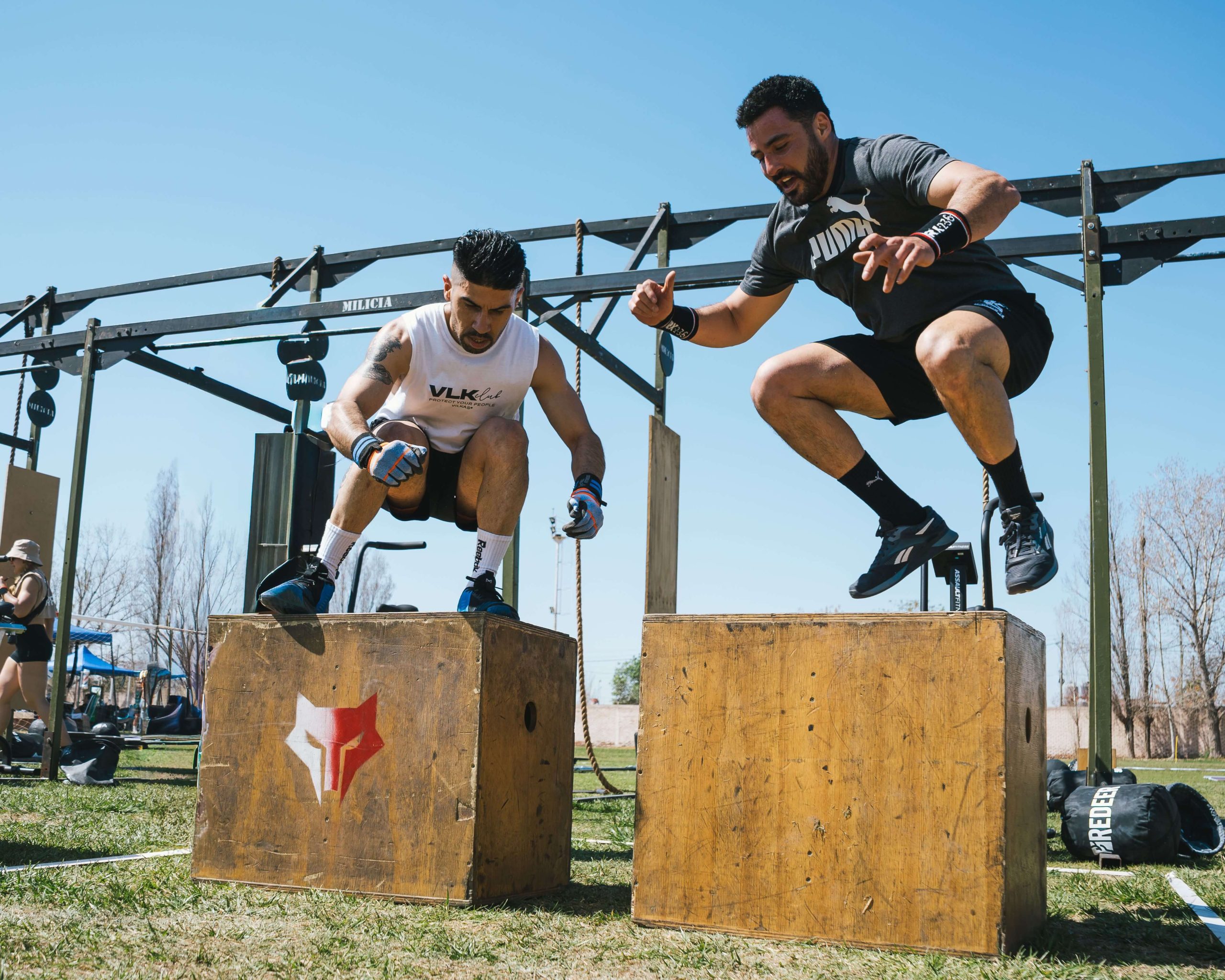 box jumps