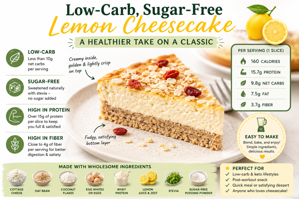 Lemon cheesecake recipe